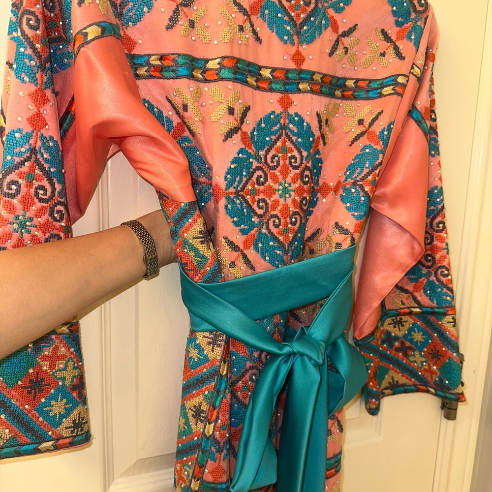 Vibrant Patterned Dress - Picture 7 of 7